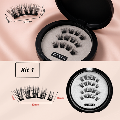 Lashure - Magnetic False Eyelashes (1 Pair)