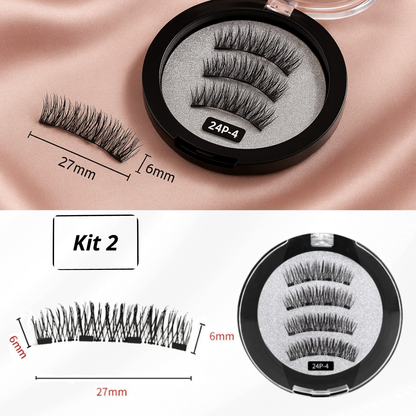 Lashure - Magnetic False Eyelashes (1 Pair)